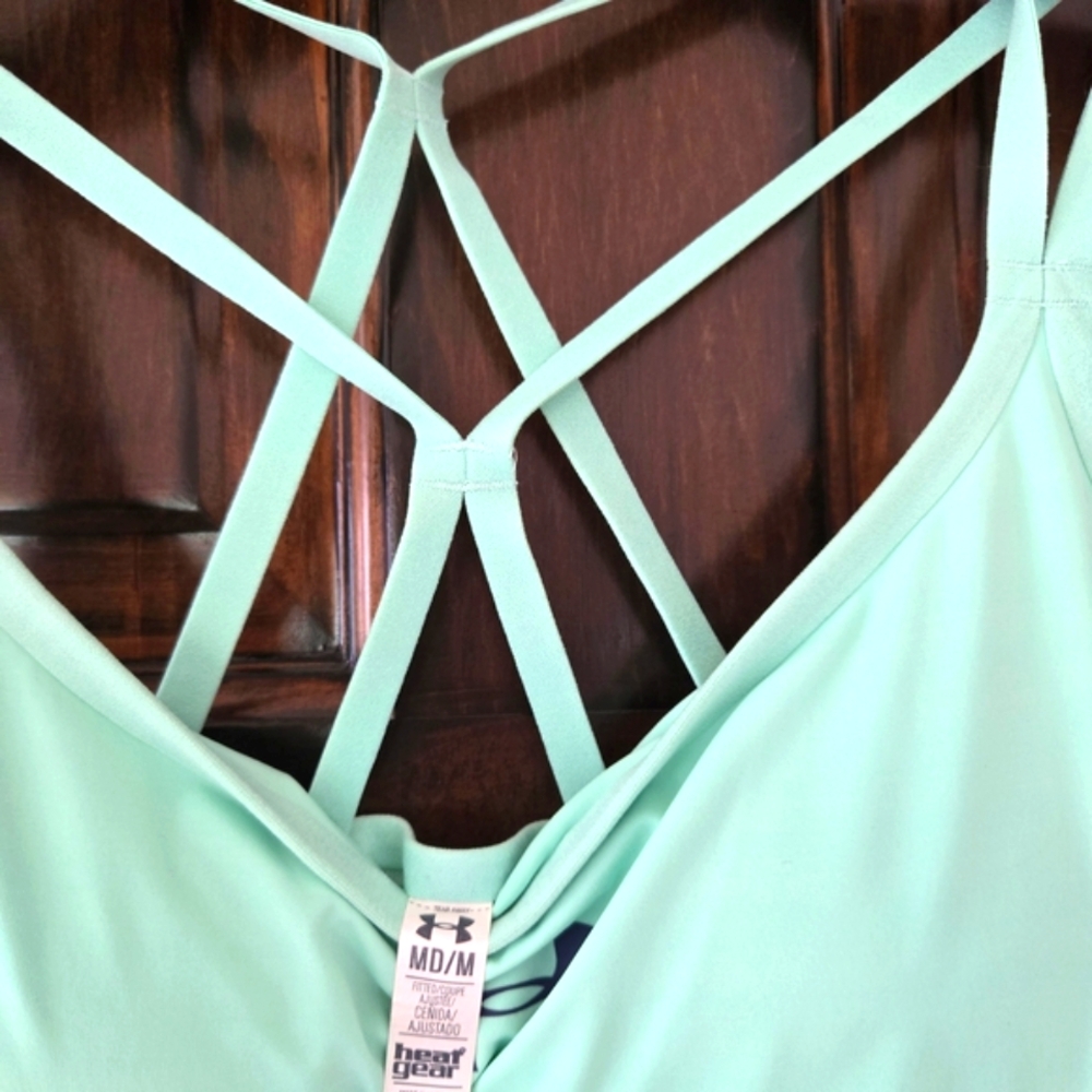 Under Armour Mint Green Strappy Sport Dress - Picture 3 of 4